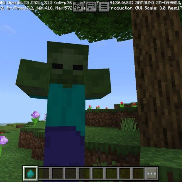 Smart Zombies Mod for Minecraft PE