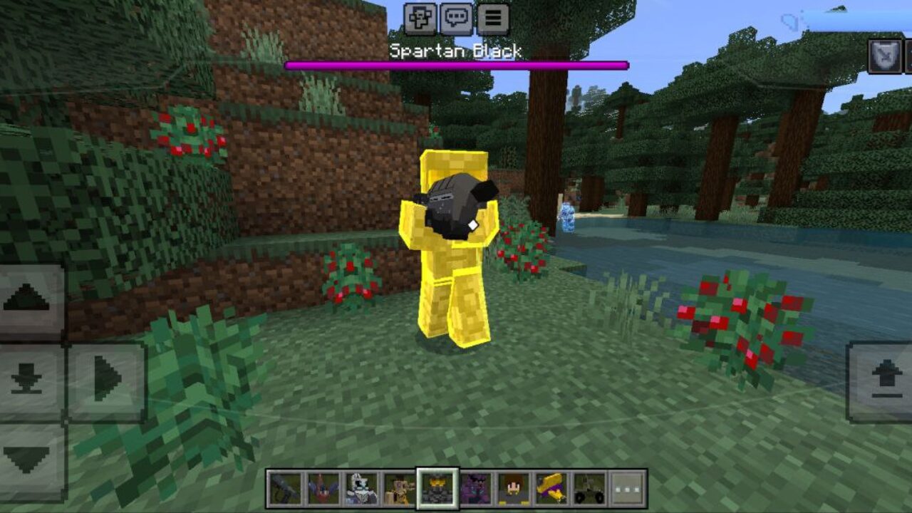 Spartan from Halo Mod for Minecraft PE