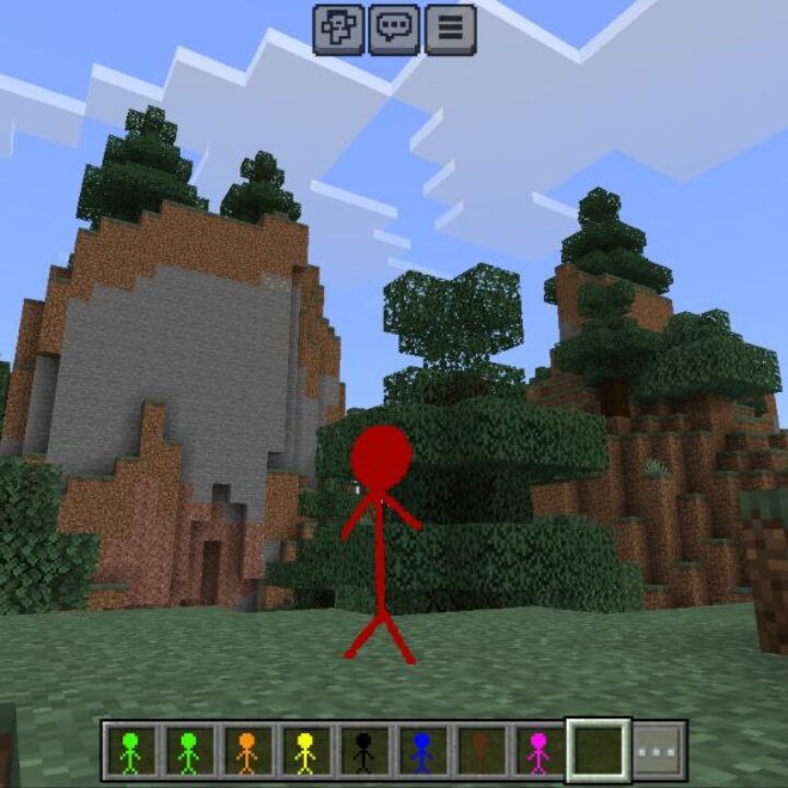 Stickman Morph Mod for Minecraft PE