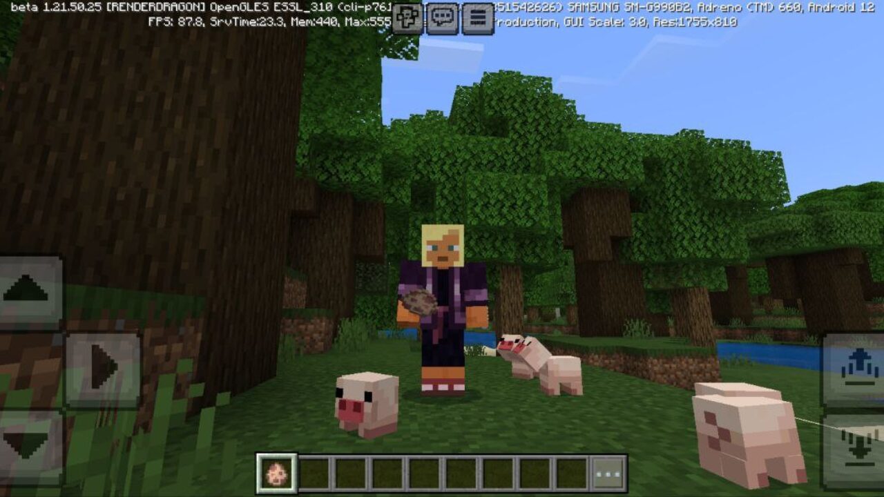 Teacup Pig Mod for Minecraft PE