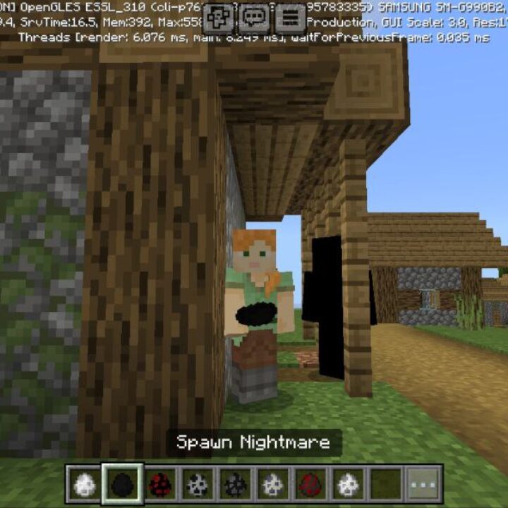 The Man in the Shadow Mod for Minecraft PE