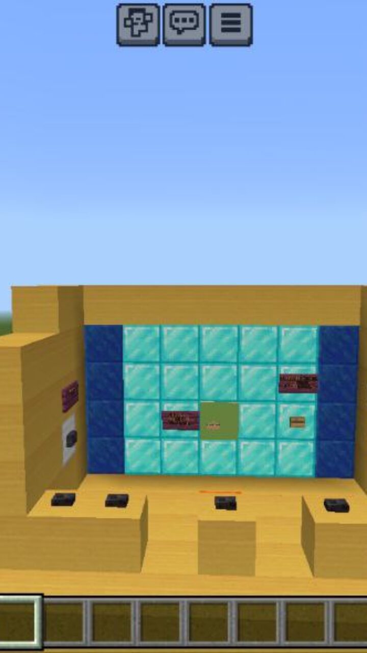 Top View from Kick the Buddy Map for Minecraft PE