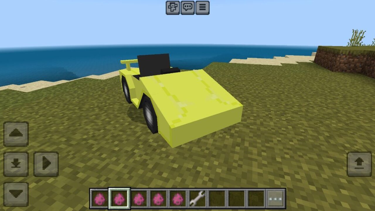 Yellow from Simple Vehicles Mod for Minecraft PE