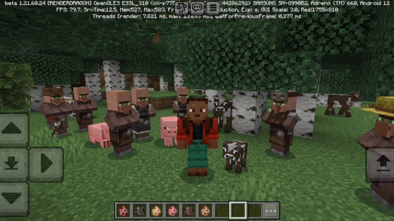 Ai and Animations Mod for Minecraft PE