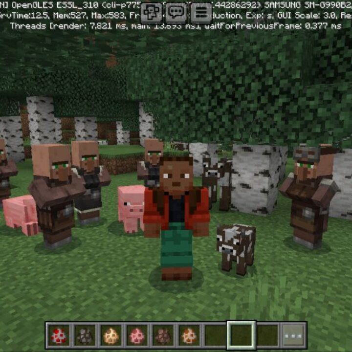 Ai and Animations Mod for Minecraft PE