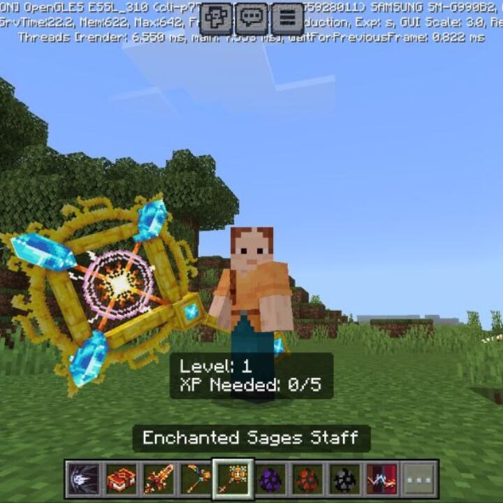 Anime Weapons Mod for Minecraft PE