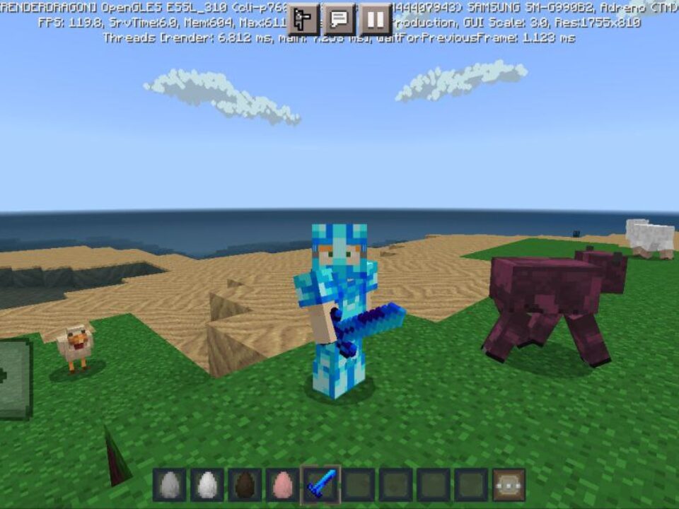 Fantasia Texture Pack for Minecraft PE