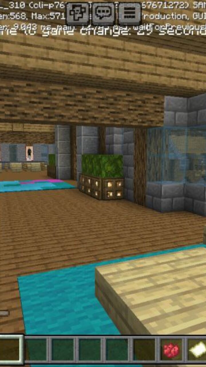 Interior from Glide Map for Minecraft PE