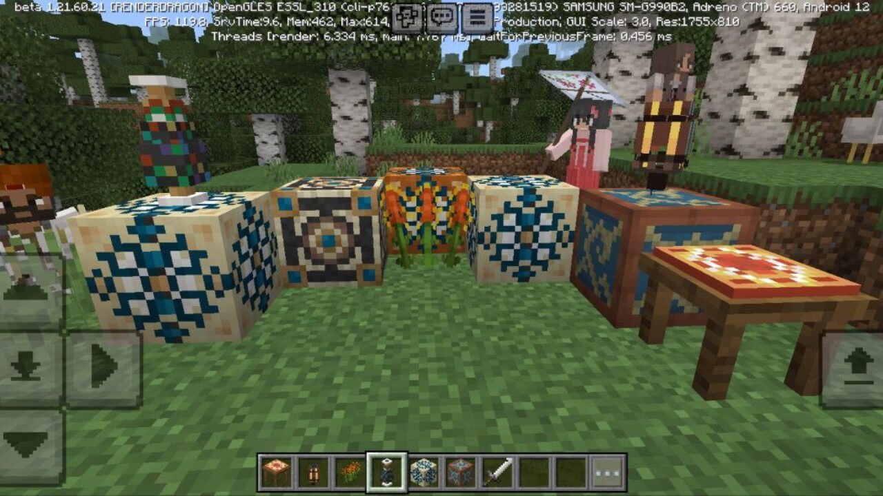 Items from Silk Road Mod for Minecraft PE