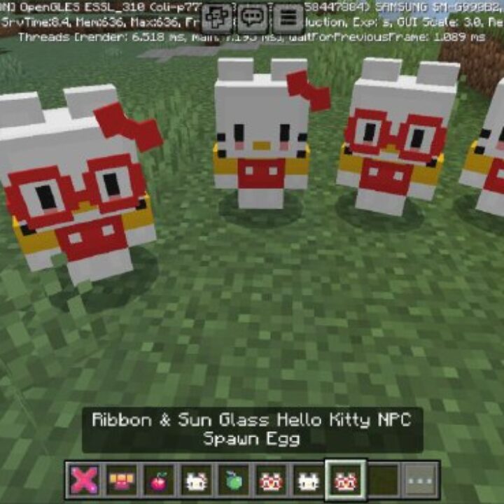 Kitty Mod for Minecraft PE