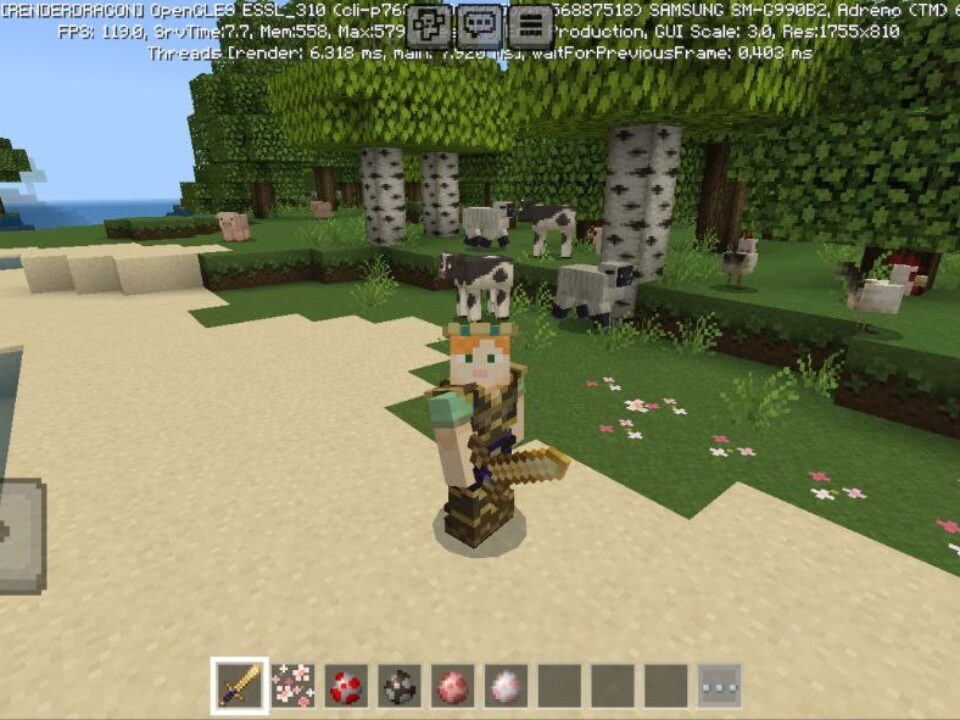 Mizuno Craft Texture Pack for Minecraft PE