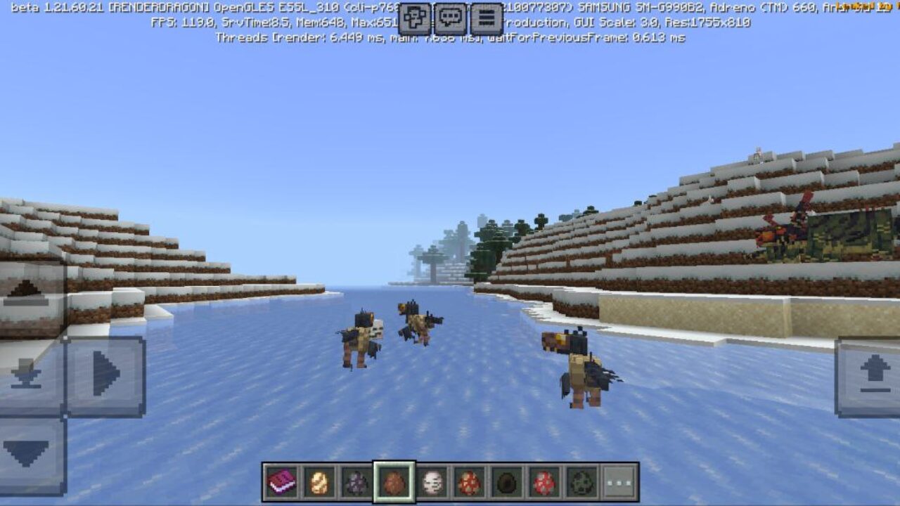 Mobs from Dawn Era Mod for Minecraft PE