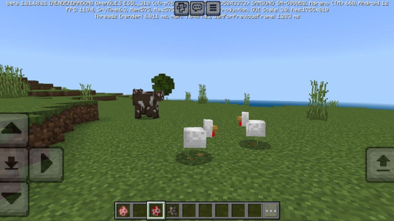 Mobs from Fresh Animations Texture Pack for Minecraft PE