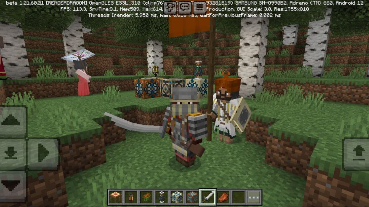 Mobs from Silk Road Mod for Minecraft PE