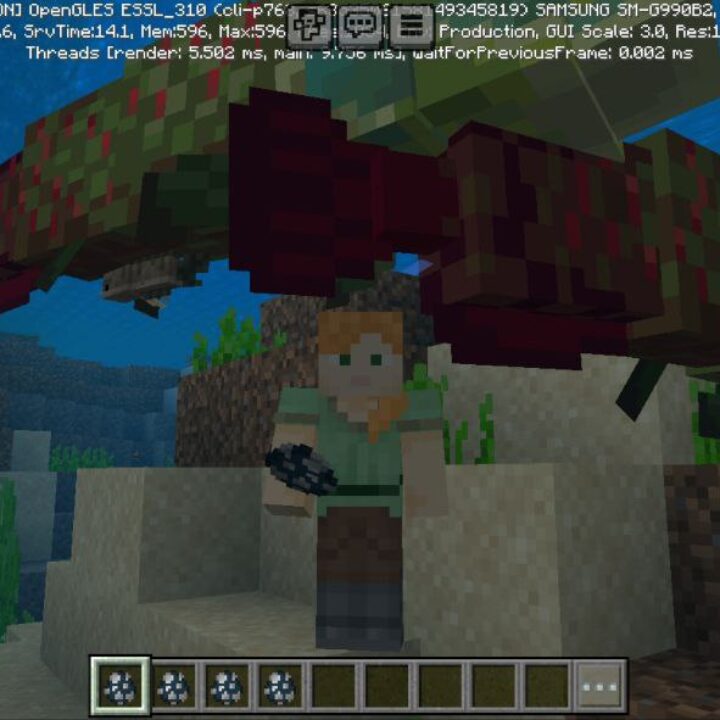 Monster Fish Mod for Minecraft PE