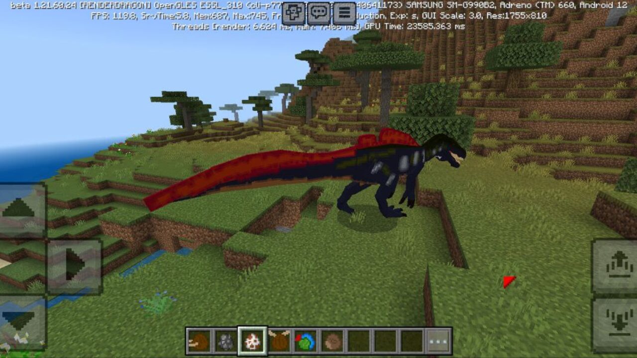 Monster from Prehistoric Life Mod for Minecraft PE