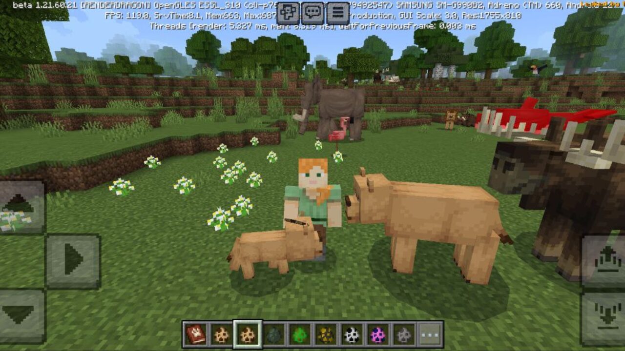 Naturalist Mod for Minecraft PE