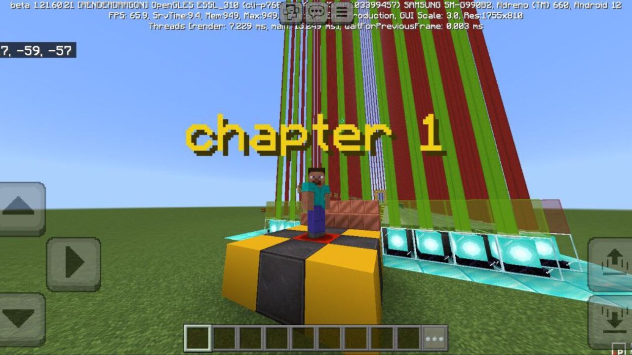 Tutorial Command Map for Minecraft PE