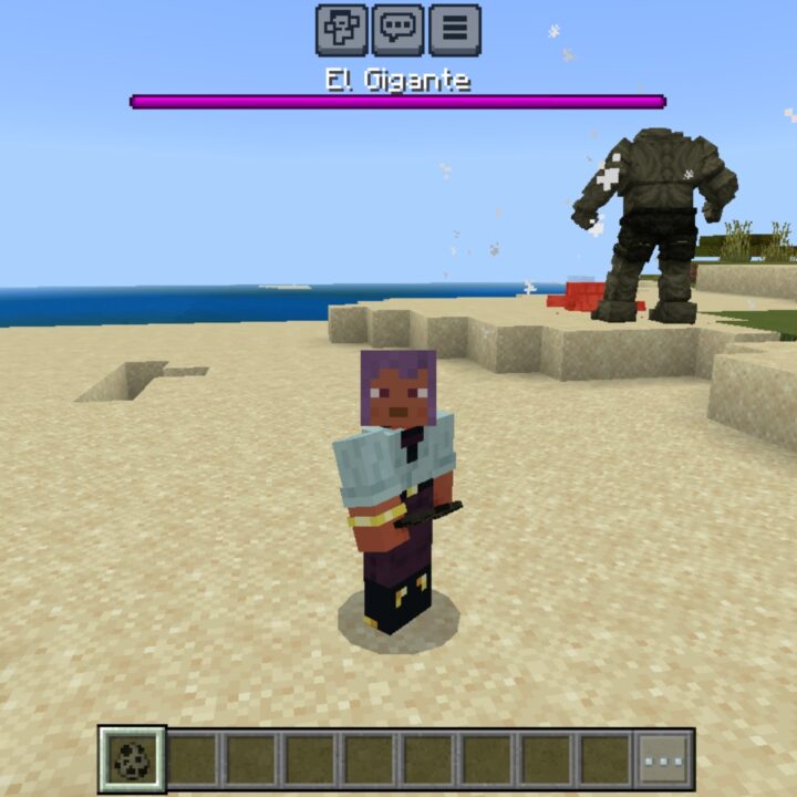 El Gigante Boss Mod for Minecraft PE