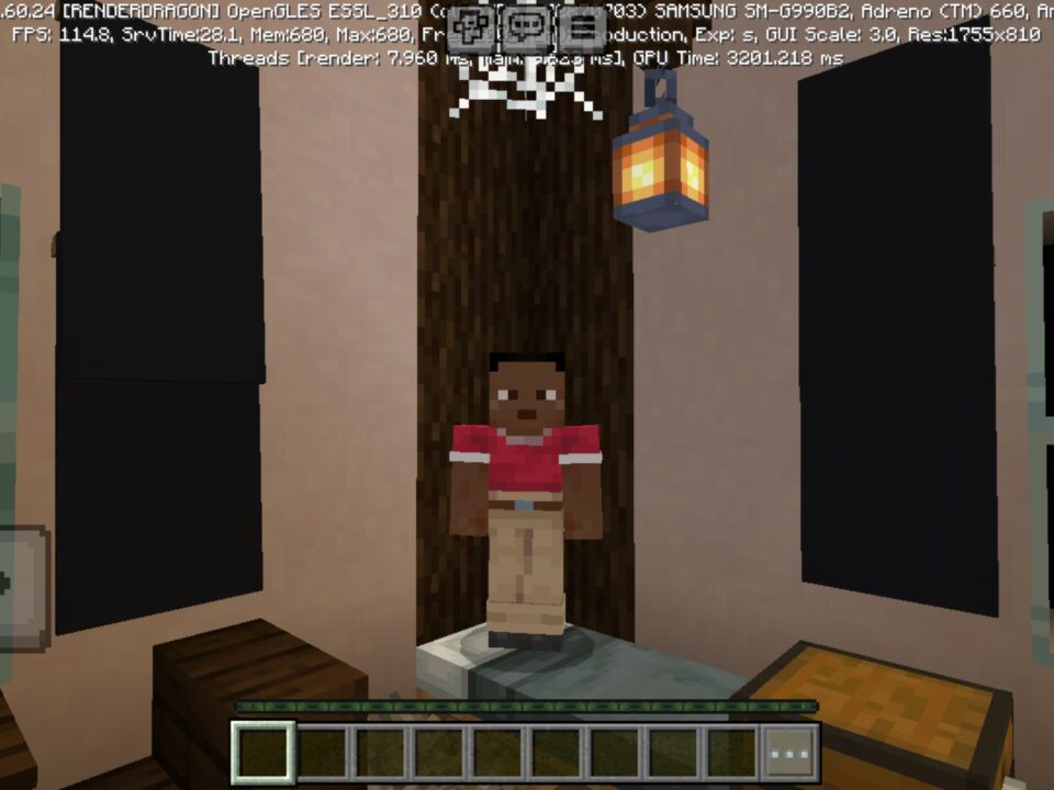 Escape The Horror House Map for Minecraft PE