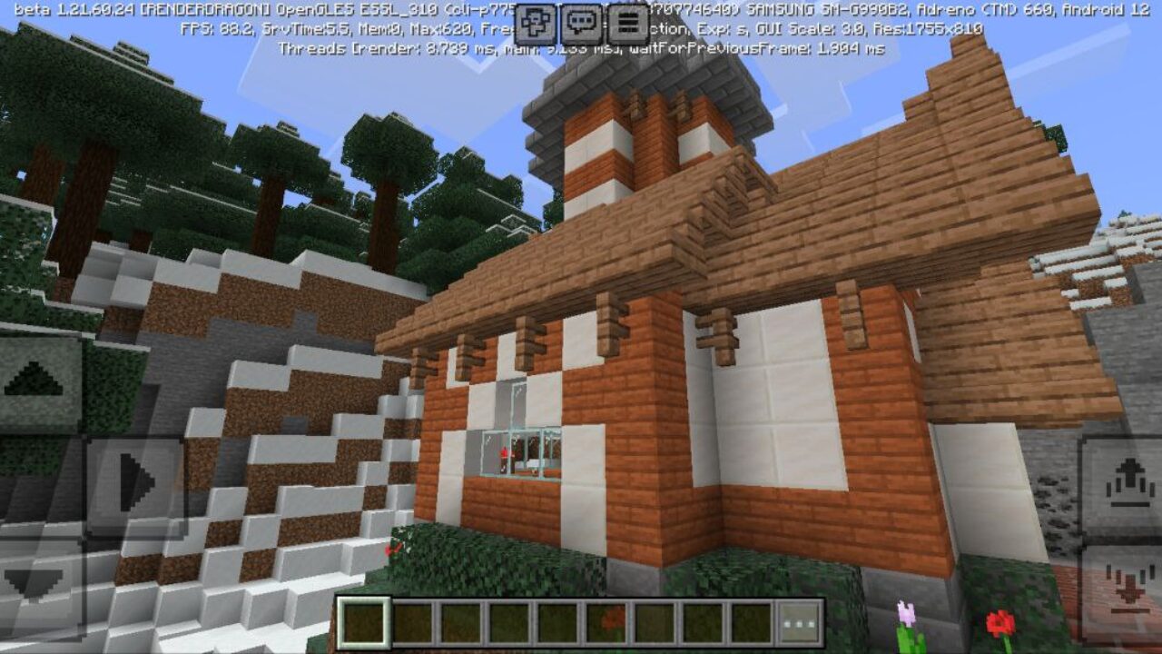 House from Ruins Mod for Minecraft PE