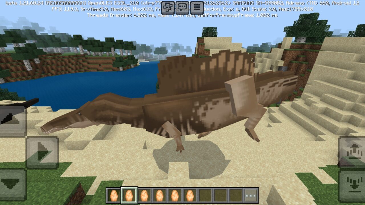 Mob from History Beast Mod for Minecraft PE