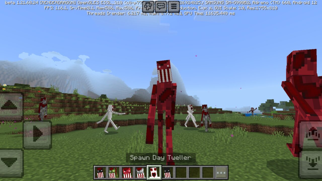 Tweller Mod for Minecraft PE