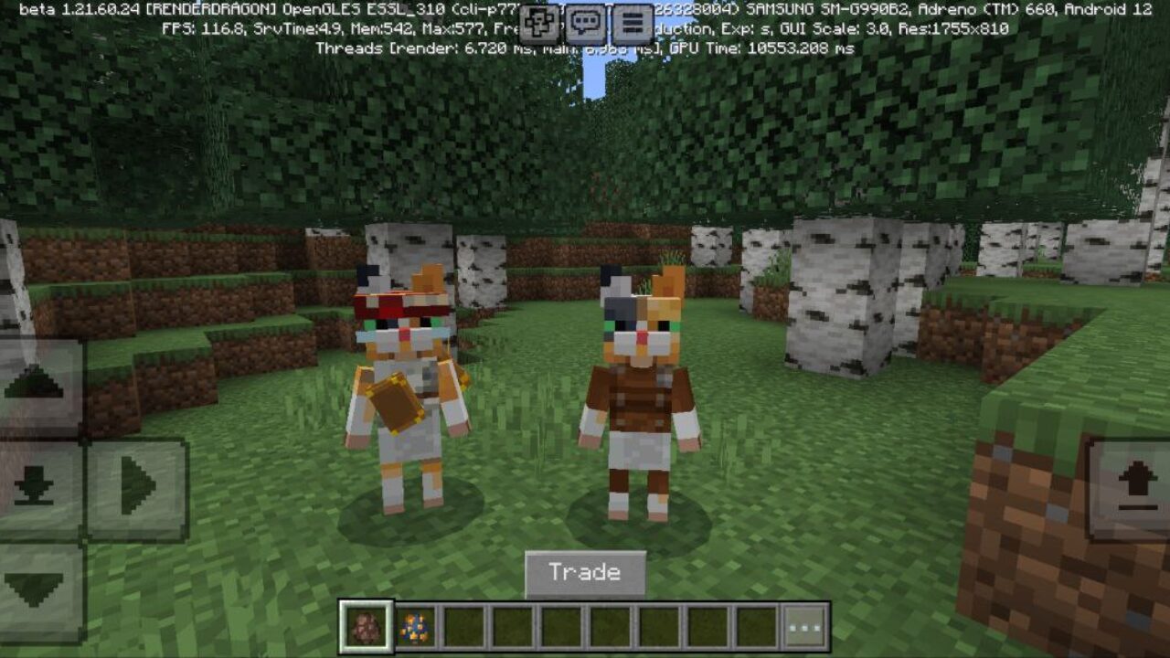 Villagers from We Dont Scratch Texture Pack for Minecraft PE